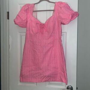 Lilly Pulitzer Nilany Skirted Romper Pink Isle Along The Same Line Size 12 Beach